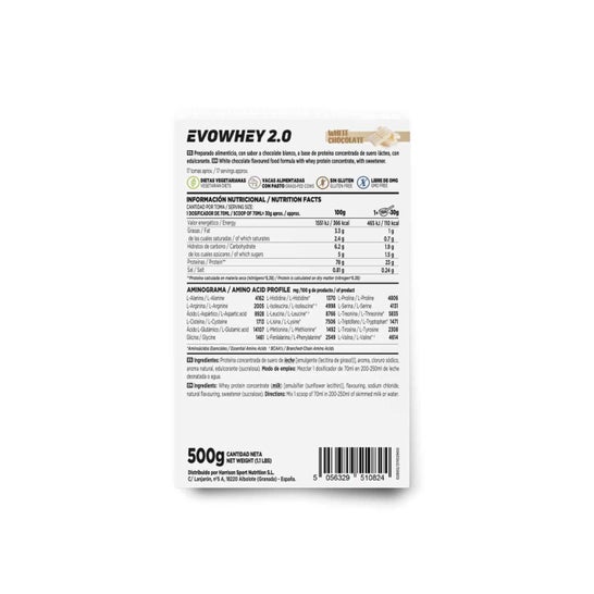 HSN Evowhey Protein Chocolate Blanco 500g