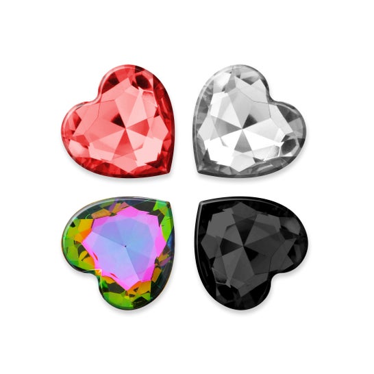 Crushious Cuore Plug Anal Medium 4 Bijoux Interchangeables 1 Unité