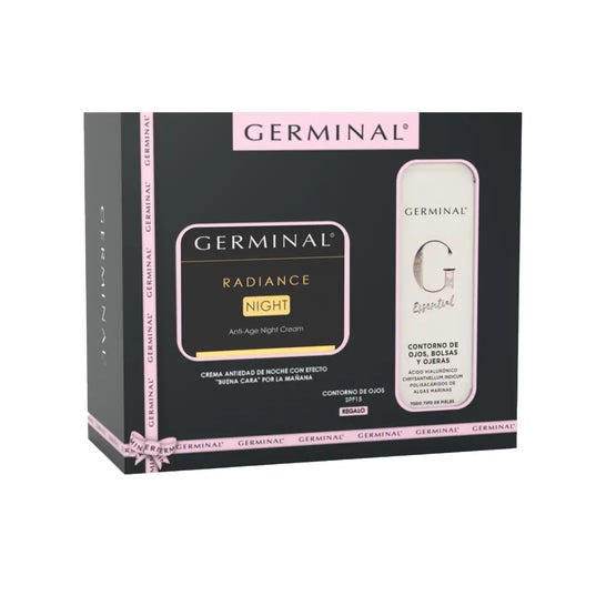 Germinal Pack Radiance Night 50 ml + Essential Contour des Yeux 15 ml