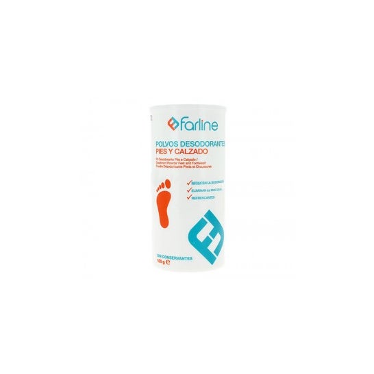 Farline Poudre désodorisante pour les pieds 100g