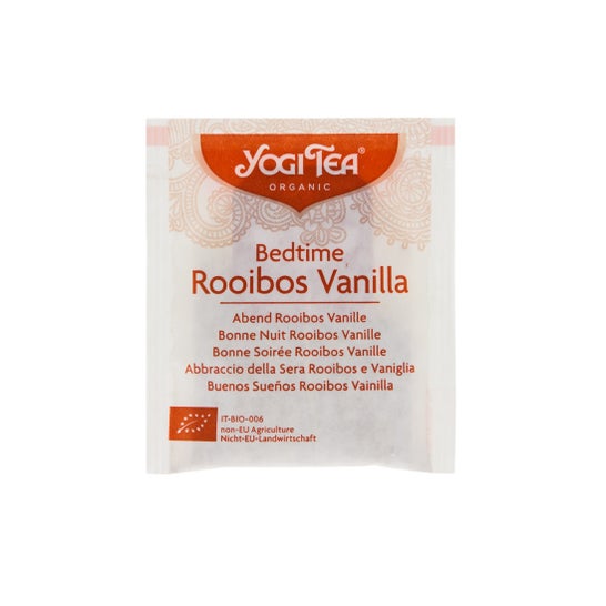Thé Yogi Buenos Sueños rooibos vanille 17 sachets