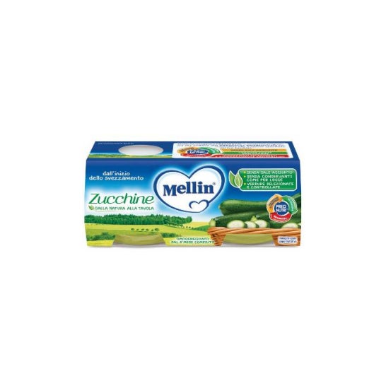 Mellin-Omo Courgettes 2X 80