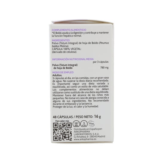 Arkopharma Boldo 48 Caps