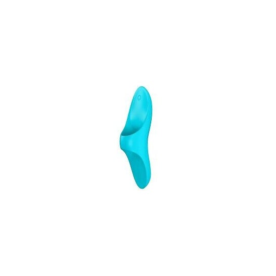 Satisfyer Teaser Light Blue Finger Vibrator 1 pièce