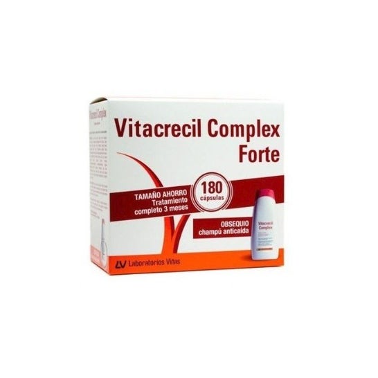 Vitacrecil Complex Forte 180caps + Shampooing