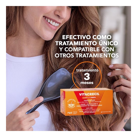 Vitacrecil Complex Forte 180 Capsules + Shampooing 100ml