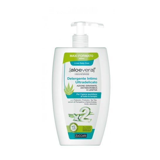 Zuccari Aloevera2 Nettoyant Intime Ultra-Délicat 400ml