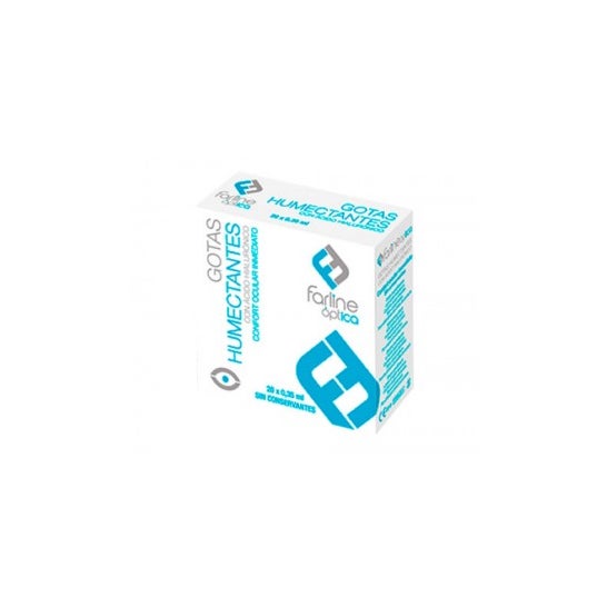 Farline gouttes hydratantes acide hyaluronique 20 doses uniques