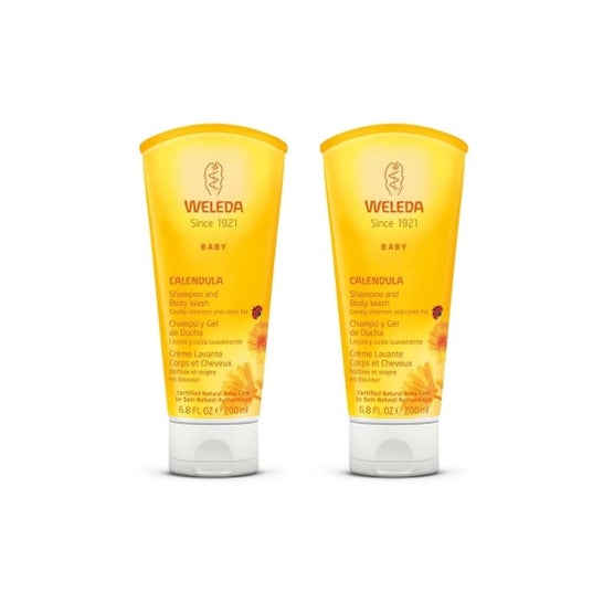 Weleda Duo 2 en 1 Shampooing Gel Douche 2x200ml