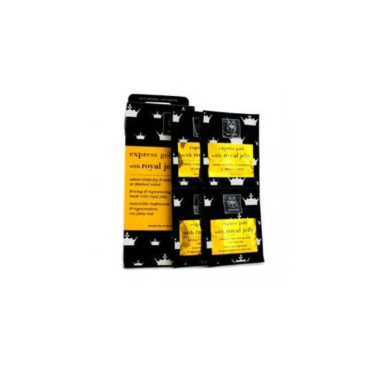 Apivita Express Gold Gelée Royale Masque Raffermissant 2udsX8ml