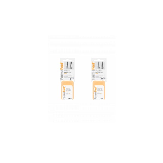 Farmafeet Ampoules pour talon Aposito Aposito Adhesive Double Pack
