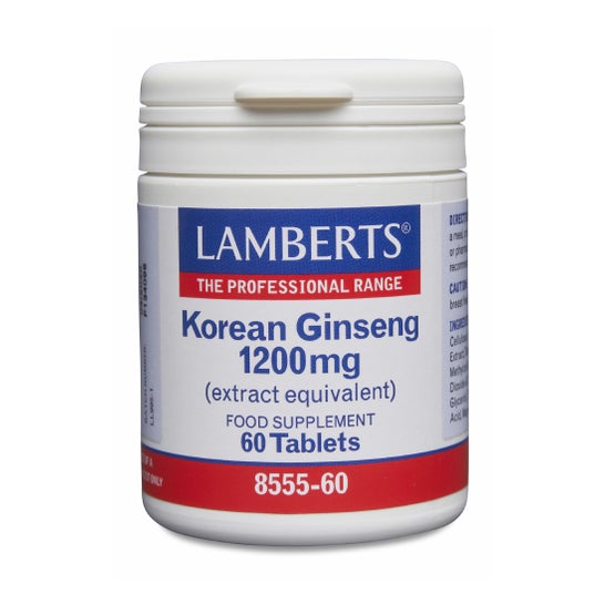 Lamberts Coréen Ginseng 1200mg 60comp