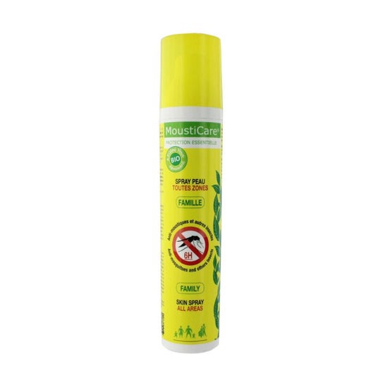 Mousticare Spray Familial Anti moustiques Peau 