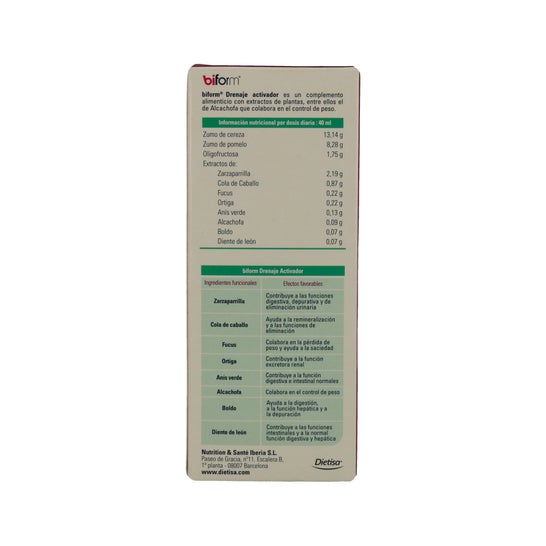 Biform Drainage Activateur 250ml