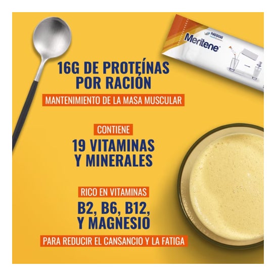 Meritene Force Et Vitalité Saveur Vanille 15 Sachets