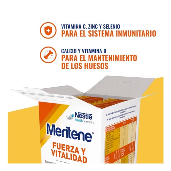 Meritene Force Et Vitalité Saveur Vanille 15 Sachets