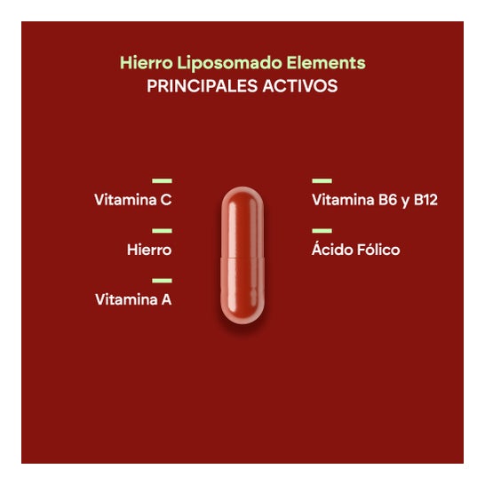 Nutralie Elements Liposomal Iron 30mg 60caps