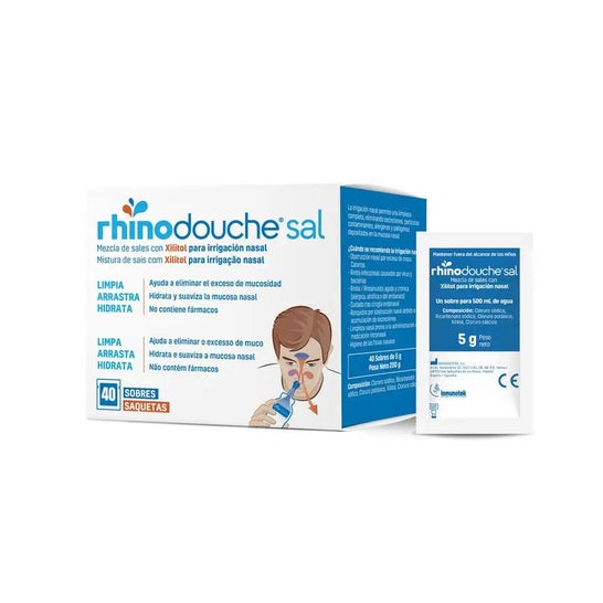 Rhinodouche Sel 40 Sachets Rhinodouche Sel 40 Sachets