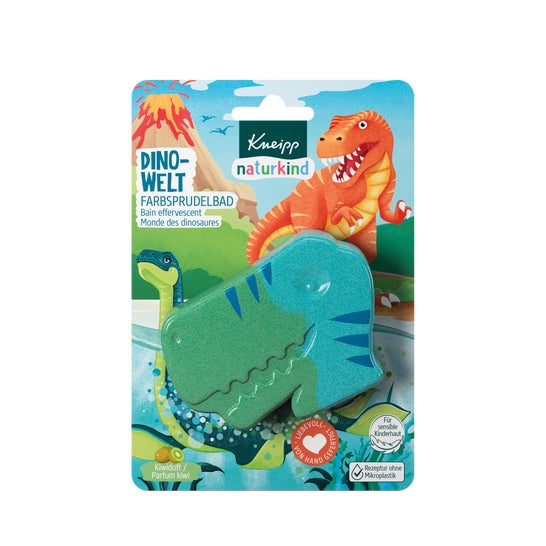 Kneipp Naturkind Bain Effervescent Monde des Dinosaures Kiwi 1ut