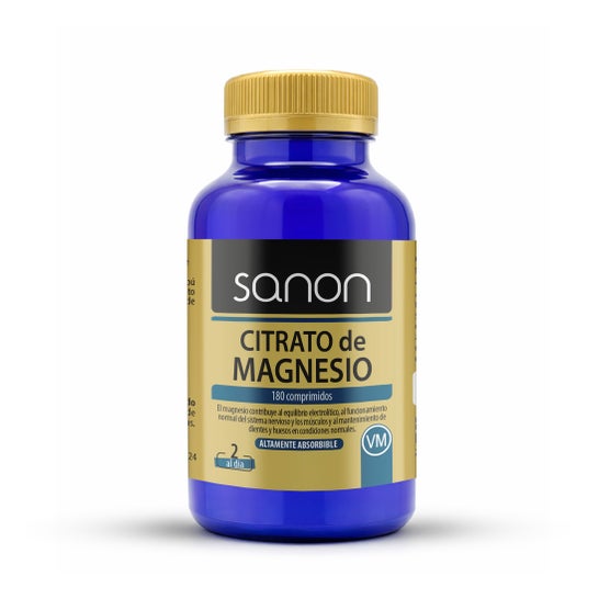 Sanon Citrate de Magnésium 180 comprimés