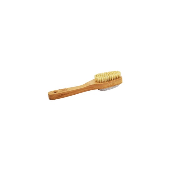 NaturaSPA Cosmetics Brosse à Pieds Sisal & Pierre Poncer 23 cm