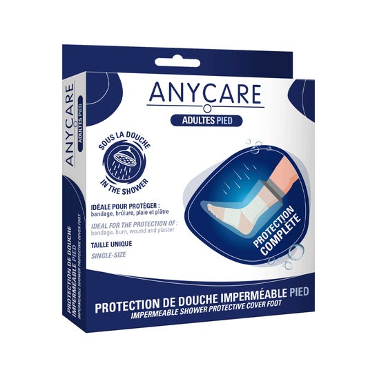 Anycare Housse Protection Douche Pied Adulte 1ut