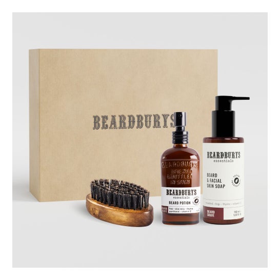 Beardburys Essentials Kit de Soin Complet de Barbe
