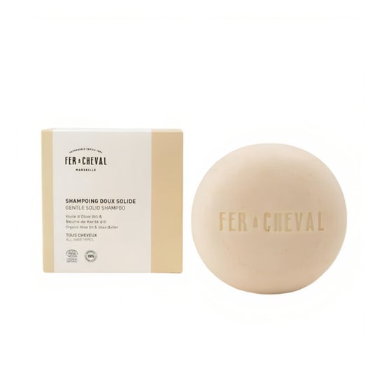 Fer à Cheval Shampoing Solide Doux Tous Types de Cheveux 100 g