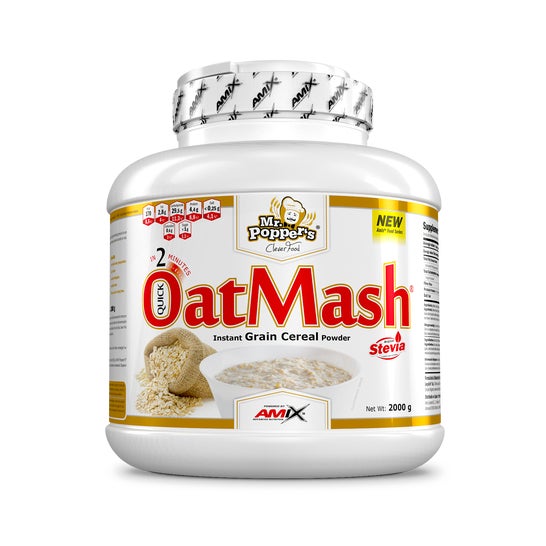 Amix Mr Popper's OatMash Harina de Avena Natural 2kg