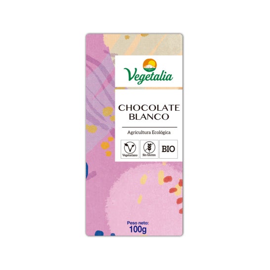 Vegetalia Chocolat Blanc Bio 100g