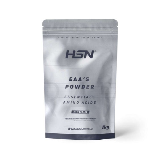 HSN Aminoácidos Esenciales EAA's en Polvo Sin Sabor 1kg