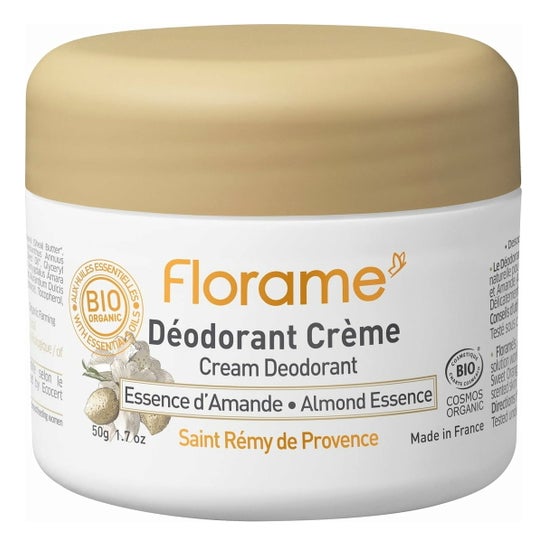 Florame Crème Déodorante Amande 50g