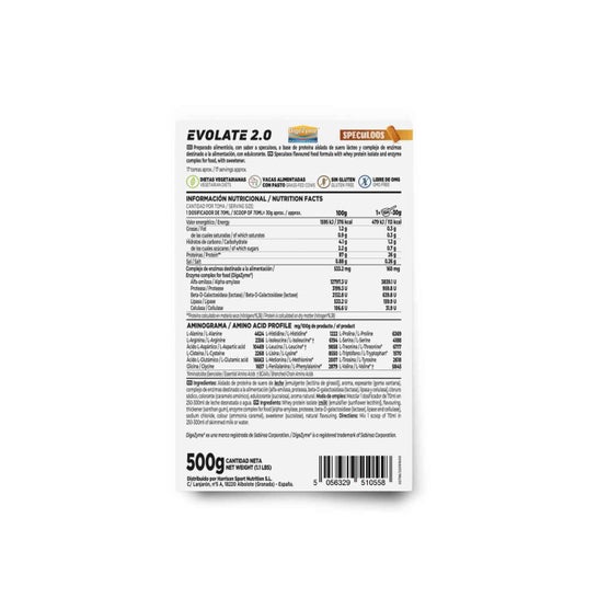 HSN Evolate 2.0 Whey Isolate CFM Speculoos 500g