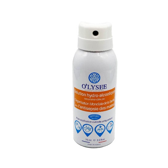 O'Lysee Spray Hydro Alcoolique 75ml