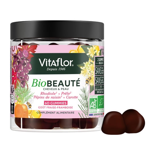 Vitaflor Bio Beauty Hair & Skin Gummies 60uts