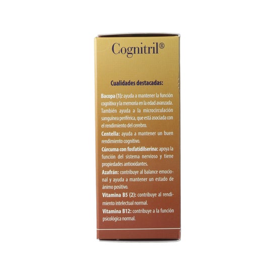 Cognitril 100% naturel 60 gélules