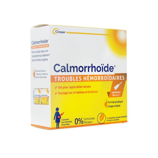 Calmorrhoïde Monodoses Troubles Hémorroïdaires 10unts