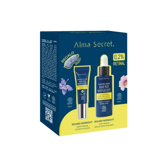 Alma Secret Round Midnight Retinal Pack Sérum + Contour des Yeux