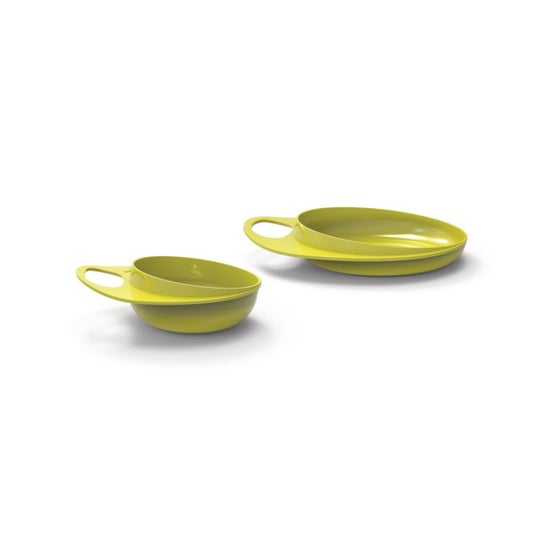 Nuvita Easy Eating Children's Bowl Vert 1 Unité
