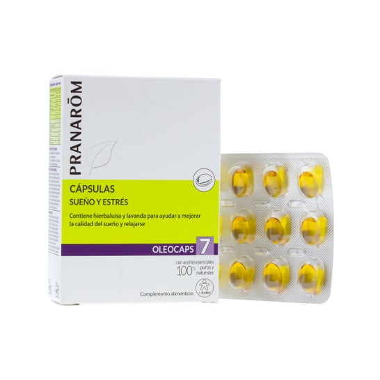 Pranarôm Oleocaps Détente et sommeil 30caps