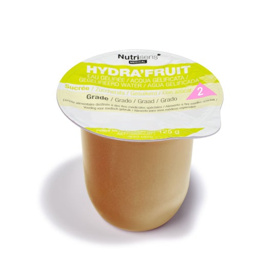 Nutrisens Hydra Fruit Eau Gélifiée Edulcorée Citron 24x125g