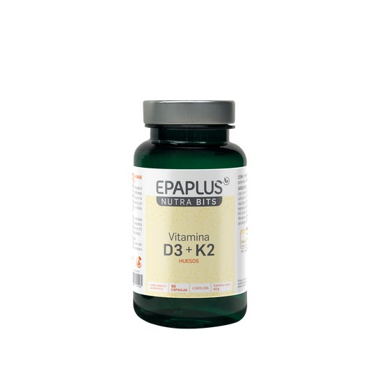 Epaplus NutraBits Vitamine D3 + K2 90 Gélules