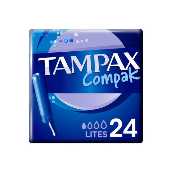 Tampax Tampones Compak Lites 24uds