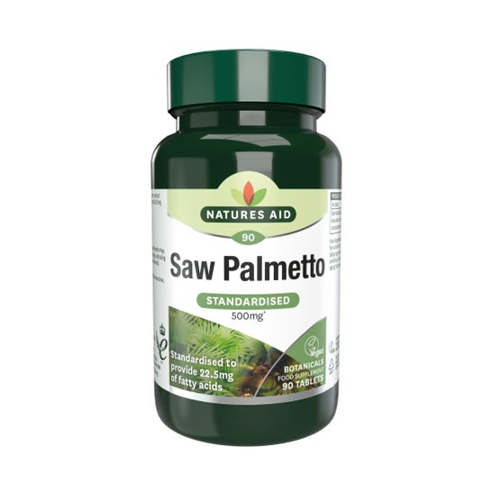 Natures Aid Palmito Salvaje 500mg 90comp
