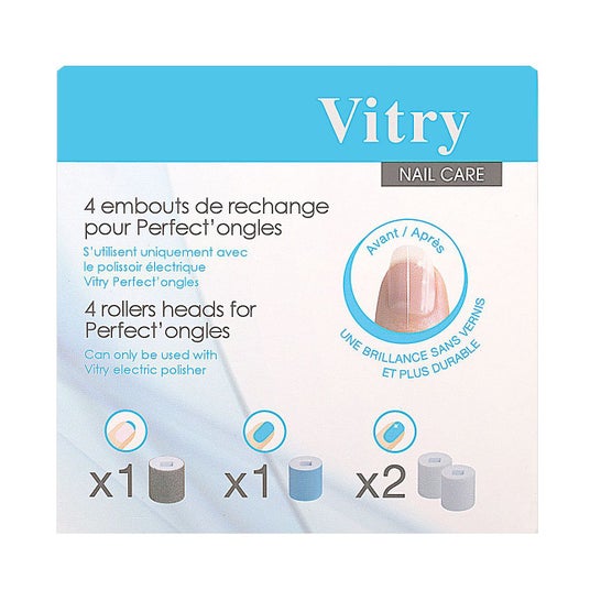 VITRY NAIL CARE PERFECT ONGLES EMBOUTS X4