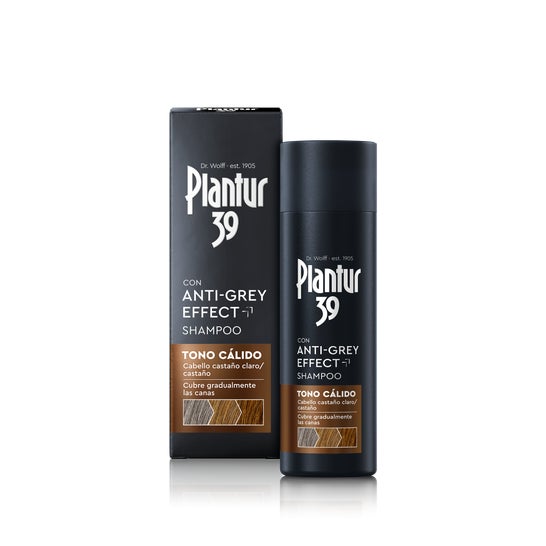 Plantur39 Anti Grey Effect Shampooing Teinte Chaude 200ml