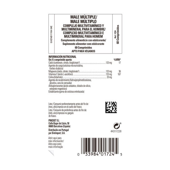 Solgar Multi Homme 60 comprimés