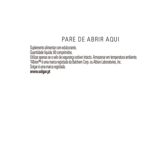 Solgar Multi Homme 60 comprimés