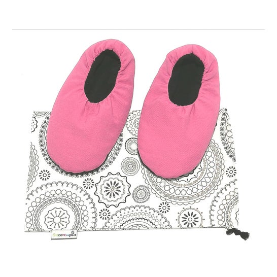 Sacoterapia Chaussures Mandala Rose T36-38 1 Pairee
