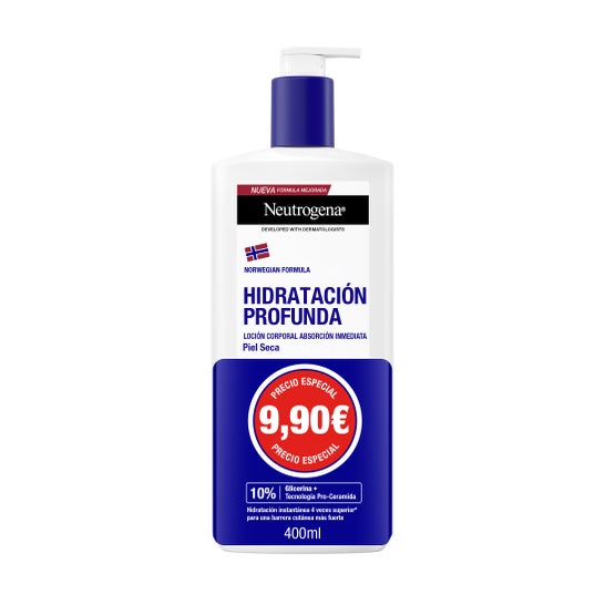 Neutrogena® Hydratation Profonde Lait Corps Hydratant 400ml